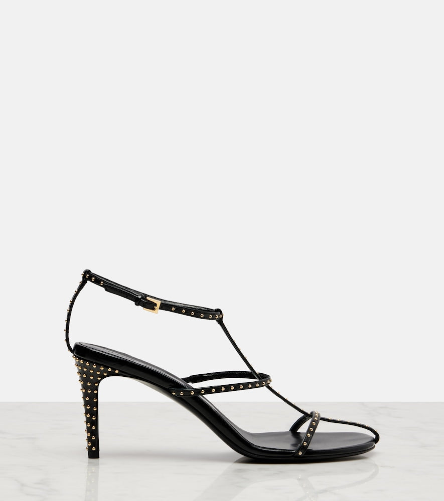Black Khaite Cage 75 studded leather sandals - Heeled Sandals