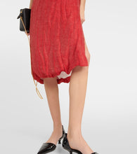 Khaite Yara cotton-blend midi dress