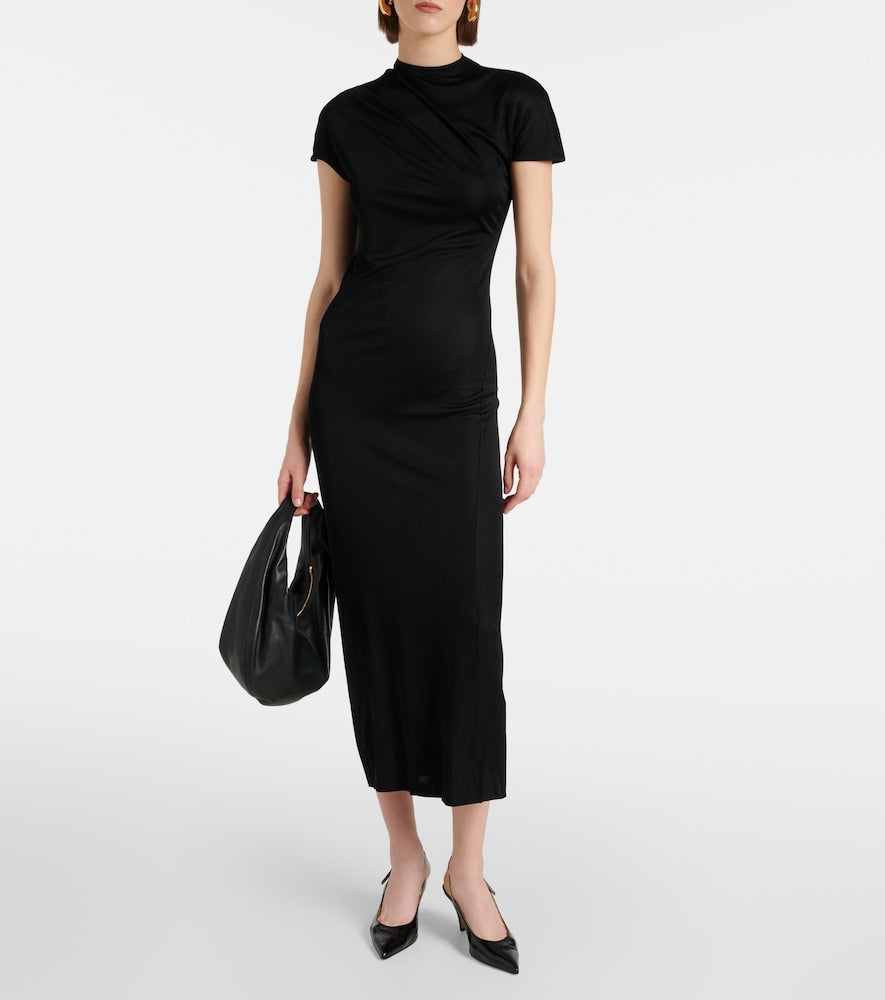 Khaite Yenza jersey maxi dress