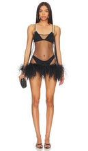 Kiki de Montparnasse Dita Babydoll Dress in Black - Kiki de Montparnasse Robe babydoll Dita en noir - Kiki de Montparnasse Dita 黑色娃娃装连衣裙 - Kiki de Montparnasse Dita Babydoll-Kleid in Schwarz - Kiki de Montparnasse Dita 베이비돌 드레스블랙 색상 - Abito babydoll Kiki de Montparnasse Dita in nero