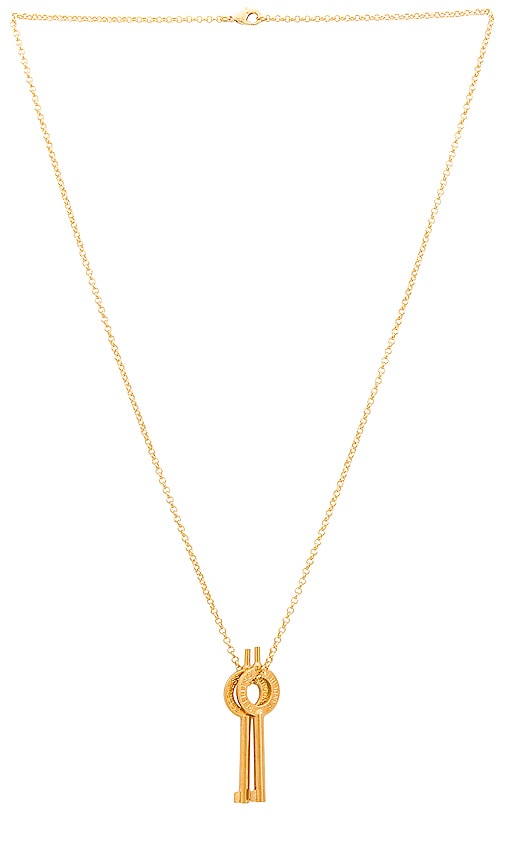 Kiki de Montparnasse Gold Handcuffs in Metallic Gold
