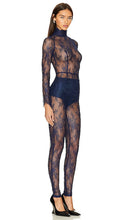 Kim Shui Lace Jumpsuit in Blue