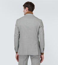 Kiton Double-breasted wool jacket