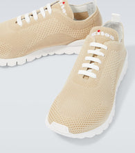 Kiton FITS knit cotton sneakers