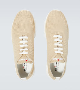 Kiton FITS knit cotton sneakers