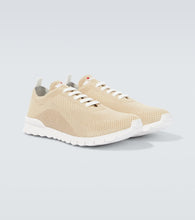 Kiton FITS knit cotton sneakers