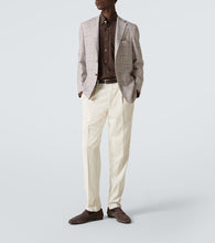 Kiton Fantasy cashmere and linen blazer