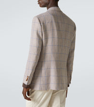 Kiton Fantasy cashmere and linen blazer