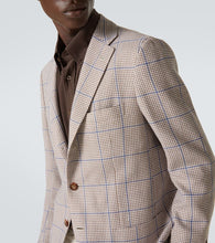 Kiton Fantasy cashmere and linen blazer