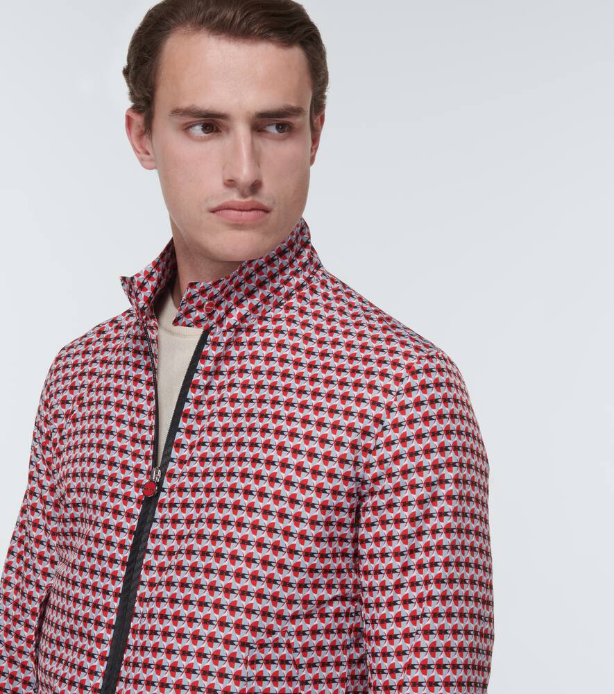 Kiton Printed jacket