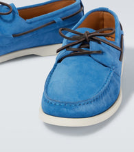 Kiton Suede boat shoes