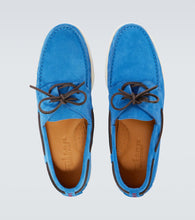 Kiton Suede boat shoes