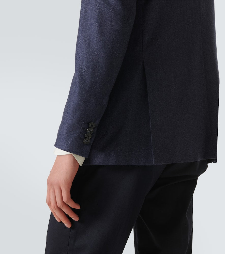 Kiton Wool and cashmere blazer