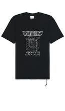 Ksubi Holograph Kash Short Sleeve T-shirt in Black - Ksubi Holograph Kash T-shirt à manches courtes en noir - Ksubi 全息 Kash 黑色短袖 T 恤 - Ksubi Holograph Kash Kurzarm-T-Shirt in Schwarz - Ksubi Holograph Kash 반소매 티셔츠블랙 색상 - T-shirt a maniche corte Ksubi Holograph Kash in nero