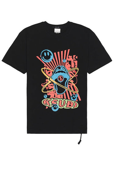 Ksubi Red Pill Biggie Tee in Black - T-shirt Ksubi Red Pill Biggie en noir - Ksubi 红色 Pill Biggie T 恤（黑色） - Ksubi Red Pill Biggie T-Shirt in Schwarz - Ksubi Red Pill 비기 티셔츠 - Maglietta Ksubi Red Pill Biggie in nero