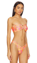 Kulani Kinis Bandeau Bikini Top in Orange