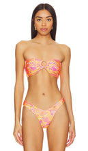 Kulani Kinis Bandeau Bikini Top in Orange
