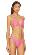 Kulani Kinis Halter Bikini Top in Pink
