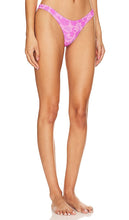 Kulani Kinis Minimal Cheeky Bikini Bottom in Fuchsia