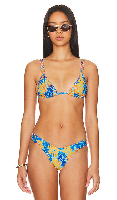 Kulani Kinis Twin Strap Bikini Top in Teal - Haut de bikini à double bretelle Kulani Kinis en bleu sarcelle - 青色 Kulani Kinis 双肩带比基尼上衣 - Kulani Kinis Bikinioberteil mit zwei Trägern in Blaugrün - Kulani Kinis 트윈 스트랩 비키니 탑 - Top bikini Kulani Kinis con doppia spallina in verde acqua
