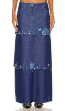 LADO BOKUCHAVA Ocean Skirt in Blue - LADO BOKUCHAVA Jupe océan en bleu - LADO BOKUCHAVA 蓝色海洋裙 - LADO BOKUCHAVA Ozeanrock in Blau - LADO BOKUCHAVA 오션 스커트 - Gonna oceano LADO BOKUCHAVA in blu