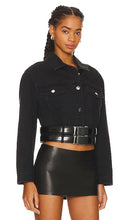 LADO BOKUCHAVA Rave Denim Jacket in Black