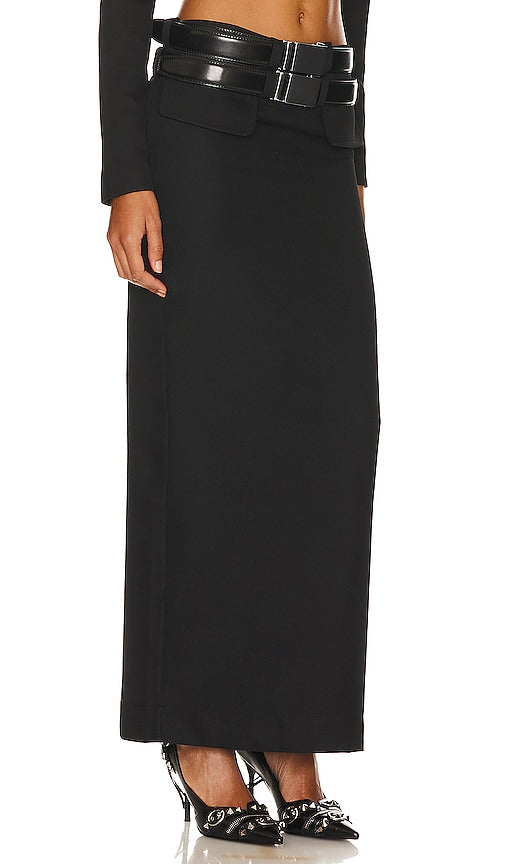 LADO BOKUCHAVA Suit Skirt in Black