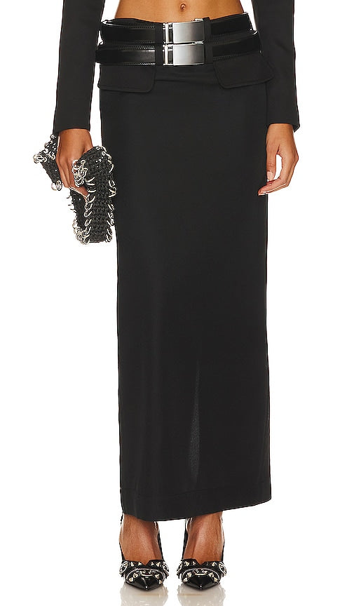LADO BOKUCHAVA Suit Skirt in Black - Jupe de costume LADO BOKUCHAVA en noir - LADO BOKUCHAVA 黑色西装裙 - LADO BOKUCHAVA Anzugrock in Schwarz - LADO BOKUCHAVA 수트 스커트 - Gonna LADO BOKUCHAVA in nero
