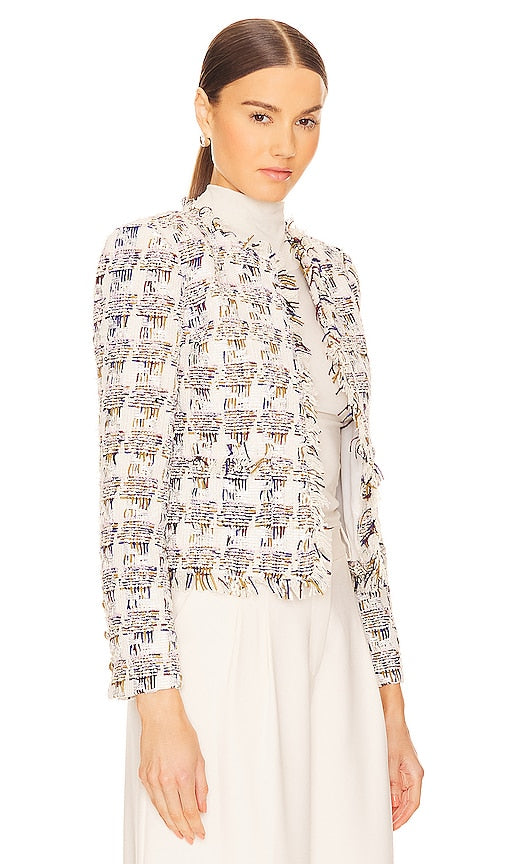 L'AGENCE Angelina Jacket in Ivory