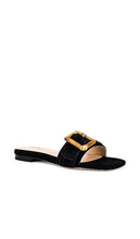 L'AGENCE Aurelie Sandal in Black