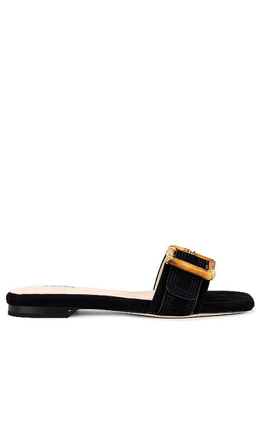 L'AGENCE Aurelie Sandal in Black - L'AGENCE Sandale Aurélie en Noir - L'AGENCE Aurelie 黑色凉鞋 - L'AGENCE Aurelie Sandale in Schwarz - L'AGENCE Aurelie 샌들블랙 색상 - Sandalo L'AGENCE Aurelie in nero