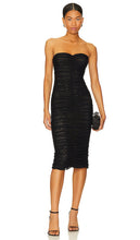 L'AGENCE Caprice Midi Dress in Black - L'AGENCE Robe mi-longue Caprice en noir - L'AGENCE Caprice 黑色中长连衣裙 - L'AGENCE Caprice Midikleid in Schwarz - L'AGENCE Caprice 미디 드레스블랙 색상 - Abito midi L'AGENCE Caprice in nero