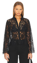 L'AGENCE Carter Blouse in Black