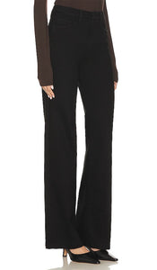 L'AGENCE Clayton High Rise Wide Leg in Black