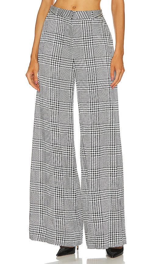 L'AGENCE Gavin Wide Leg Pant in Black - L'AGENCE Pantalon large Gavin en noir - L'AGENCE Gavin 黑色阔腿裤 - L'AGENCE Gavin Hose mit weitem Bein in Schwarz - L'AGENCE Gavin 와이드 레그 팬츠블랙 색상 - Pantaloni L'AGENCE Gavin a gamba larga in nero