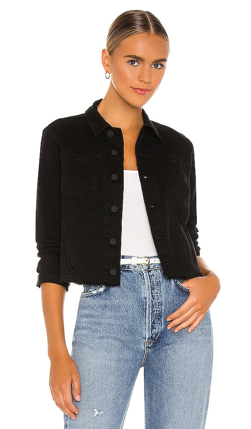 L'AGENCE Janelle Jacket in Black - L'AGENCE Veste Janelle en Noir - L'AGENCE Janelle 黑色夹克 - L'AGENCE Janelle Jacke in Schwarz - L'AGENCE 자넬 재킷블랙 색상 - Giacca L'AGENCE Janelle in nero