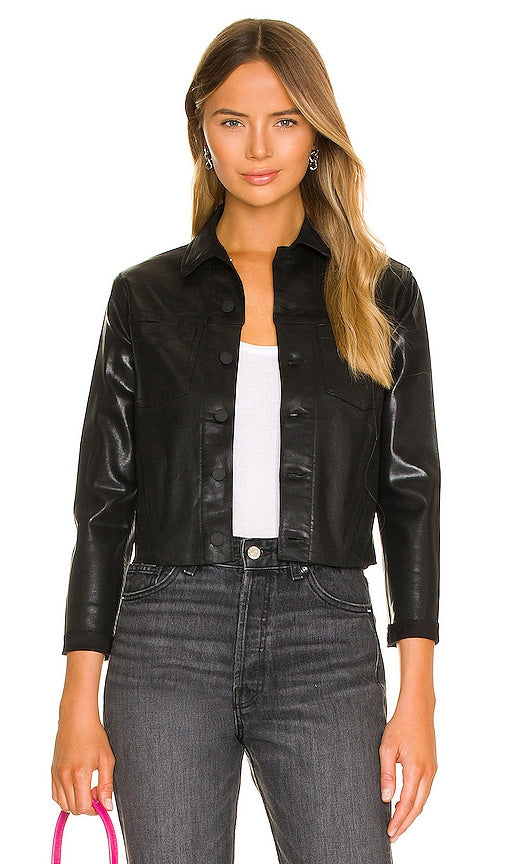 L'AGENCE Janelle Slim Jacket in Black