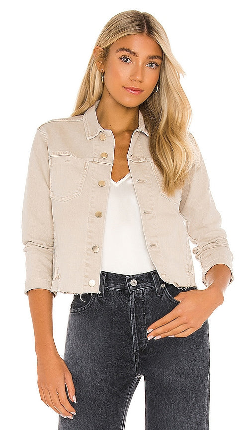 L'AGENCE Janelle Slim Jacket in Tan - L'AGENCE Janelle - Veste slim en beige - L'AGENCE Janelle 黄褐色修身夹克 - L'AGENCE Janelle Slim Jacke in Hellbraun - L'AGENCE JANELL 슬림 재킷 탠 색상 - Giacca slim L'AGENCE Janelle color marrone chiaro