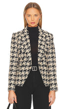 L'AGENCE Kenzie Blazer in Black,White - L'AGENCE Blazer Kenzie en Noir, Blanc - L'AGENCE Kenzie 西装外套 黑色、白色 - L'AGENCE Kenzie Blazer in Schwarz, Weiß - L'AGENCE Kenzie 블레이저 블랙, 화이트 색상 - Blazer L'AGENCE Kenzie in nero, bianco