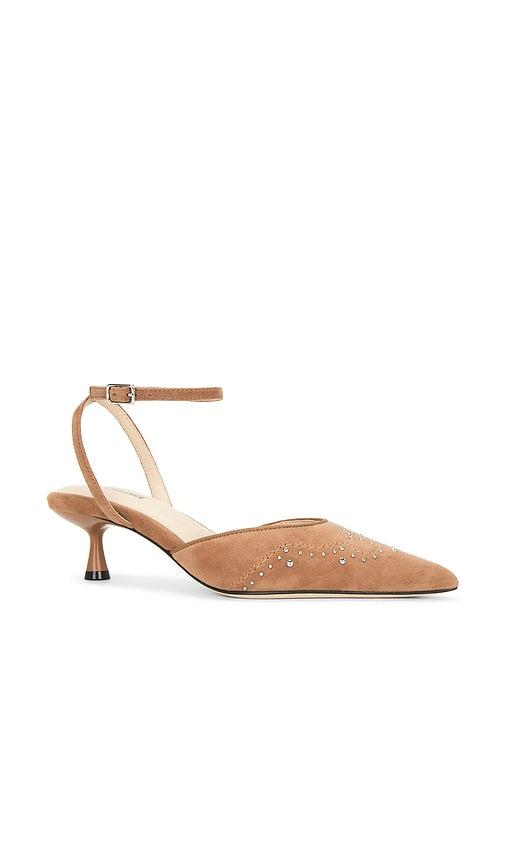 L'AGENCE Liana Pump in Brown