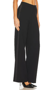 L'AGENCE Livvy Tux Trouser in Black