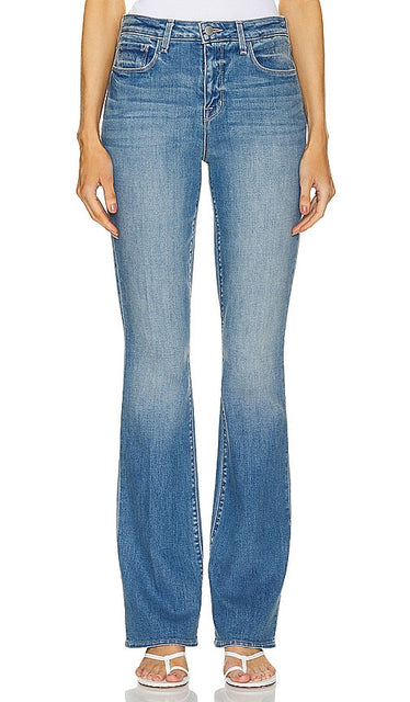 L'AGENCE Selma Sleek Baby Boot in Blue - L'AGENCE Selma - Bottines élégantes pour bébé en bleu - L'AGENCE Selma 蓝色时尚婴儿靴 - L'AGENCE Selma Sleek Babystiefel in Blau - L'AGENCE 셀마 슬릭 베이비 부츠 블루 색상 - Stivaletti eleganti per neonati L'AGENCE Selma in blu