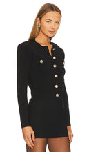 L'AGENCE Toulouse Cardigan in Black