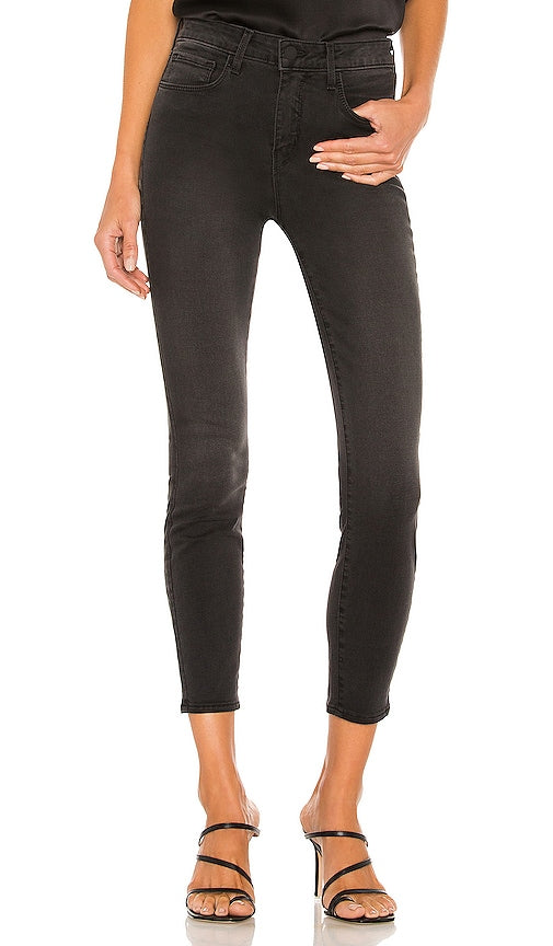 L'AGENCE Margot High Rise Skinny in Black - L'AGENCE Margot - Jean skinny taille haute en noir - L'AGENCE Margot 黑色高腰紧身裤 - L'AGENCE Margot High Rise Skinny in Schwarz - L'AGENCE 마고 하이라이즈 스키니 블랙 색상 - L'AGENCE Margot skinny a vita alta in nero