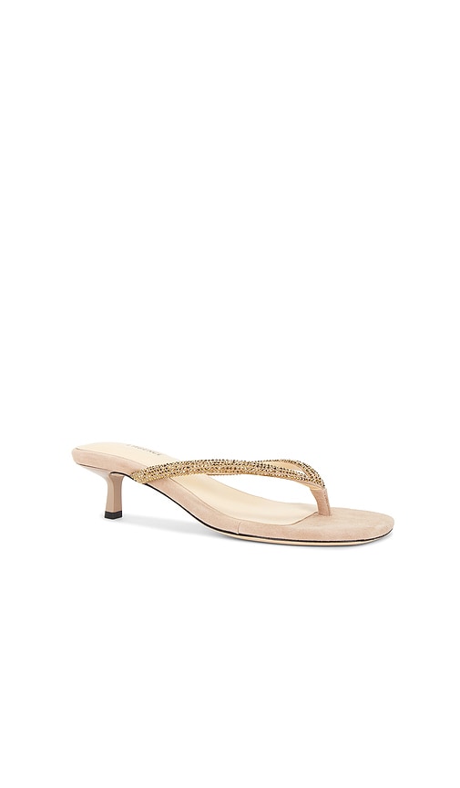 L'AGENCE Hortense Sandal in Nude