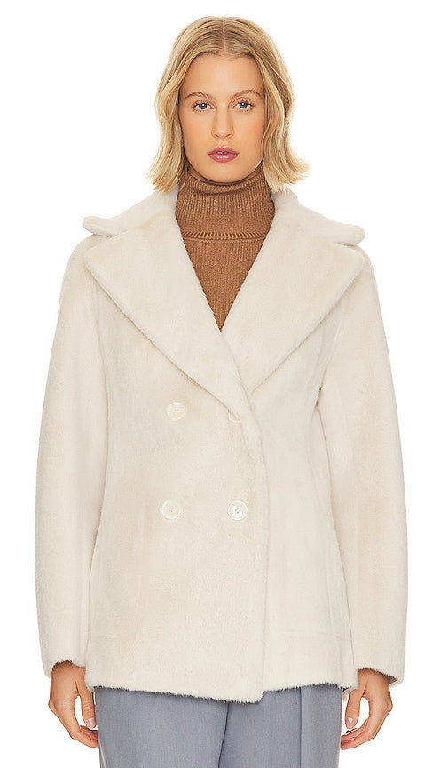 LAMARQUE Camille Coat in Ivory