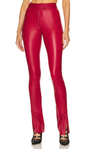 LAMARQUE Dawn Pants in Red - LAMARQUE Pantalon Dawn en Rouge - 红色 LAMARQUE Dawn 长裤 - LAMARQUE Dawn Hose in Rot - LAMARQUE 던 팬츠레드 색상 - Pantaloni LAMARQUE Dawn in rosso