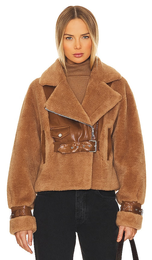 LAMARQUE Elody Jacket in Brown