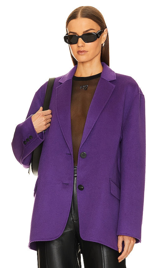 LAMARQUE Ennis Blazer in Purple - LAMARQUE Blazer Ennis en Violet - 紫色 LAMARQUE Ennis 西装外套 - LAMARQUE Ennis Blazer in Lila - LAMARQUE 에니스 블레이저 컬러 - Blazer LAMARQUE Ennis in viola