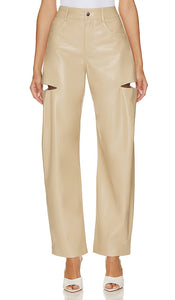 LAMARQUE Faleen Pants in Tan - LAMARQUE Pantalon Faleen en beige - 黄褐色 LAMARQUE Faleen 长裤 - LAMARQUE Faleen Hose in Hellbraun - LAMARQUE 팔린 팬츠 - Pantaloni LAMARQUE Faleen color marrone chiaro